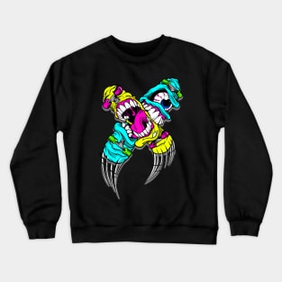 Skateboard Dragon Crewneck Sweatshirt